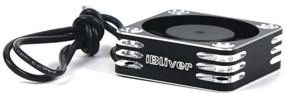 iBlivers RC Car 30mm Motor Cooling Fan Heatsink 28000RPM Brushless ESC Cooling Fan with XH Connect for RC Car 1/8 1/10 540 550 Motor