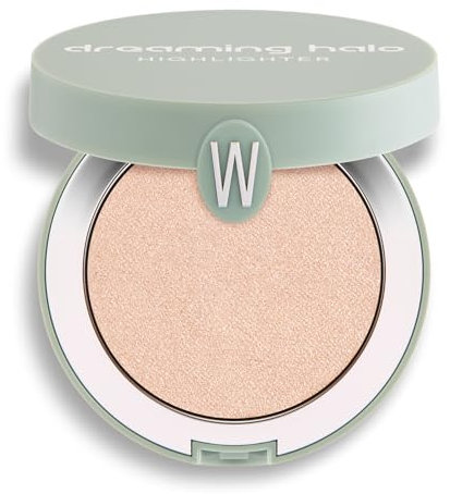 WYCON Cosmetics Dream Halo Highlighter mit Perlglanz, dreidimensionaler Effekt mit flüssigem Finish und leicht wie Puder – 01 Fine Gold