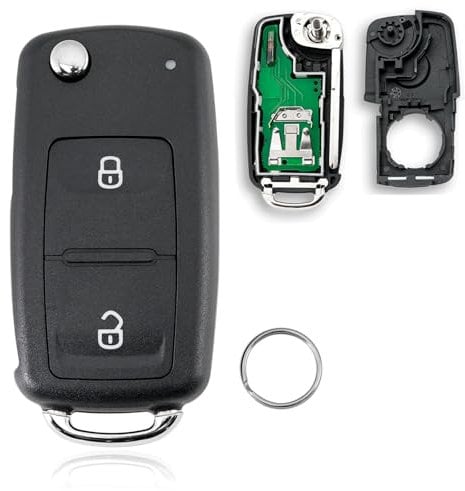 5K0837202AD Porte-clés de voiture à distance 433 MHz pour VW Transporter Amarok Polo Golf 2 boutons Volkswagen avec puce ID48