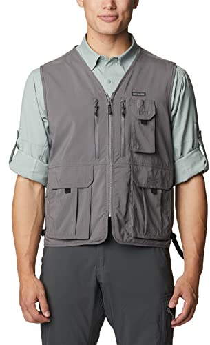 Columbia Silver Ridge Utility Vest, Gilet Smanicato In Pile Uomo