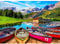 Puzzles 1000 Pieces for Adults jigsaw puzzles for adults 1000 Piece Puzzle Challenging Game for The Whole for Women, Gifts for Men, Theme:Italy Alpine Lake Canoes