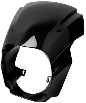 Motorrad Scheinwerfer Für Softail Für Breakout Für FXBRS 114 Für FXBR 107 2018-2022 Motorrad Gloss Black Front Scheinwerfer Verkleidung Abdeckung Maske