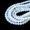 Magnifiques perles en vrac rondes en opale blanche pour la fabrication de bijoux (8mm, opale blanche)