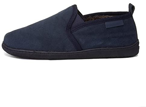 Hush Puppies Arnold, Herren Flache Hausschuhe, Blau (Navy Navy), 43 EU