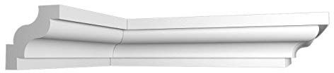 36 m+8 Ecken Zierleisten Styroporleisten Zierprofile Stuckleisten Dekor Stuck 50x50mm Z 13
