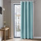 Deconovo Thermal Insulated Blackout Curtain Eyelet Curtain for Bedroom 52x 90 Sky Blue 1 PANEL