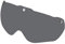 U/ D UV-Protect Replacement Goggles Lens Magnetic Len Visor for Bicycle Bike Helmet Repair Parts (Gray)