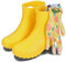 BeComfy Unisex Donna Uomo Stivali in EVA da Giardino 36-46 EU (Giallo, Sistema Taglie Calzature EU, Adulto, Numero, Media, 38)