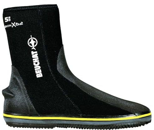BEUCHAT Bottillons de plongée Sirocco Sport 5mm - avec Zip S
