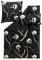 Estella Mako Satin Bettwäsche Tulipa 2 x 40x80 + 2 x 80x80 + 1 x 200x220 cm