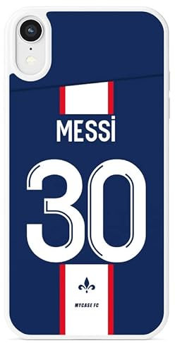 MYCASEFC Coque Football Lionel Messi Alcatel One Touch Idol 3 5.5 en Silicone. Housse de Football pour Smartphone Imprimée en France en TPU