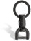 KeyUnity KM13BK Llavero giratorio con grillete de anillo en D, organizador de llaves giratorio de titanio