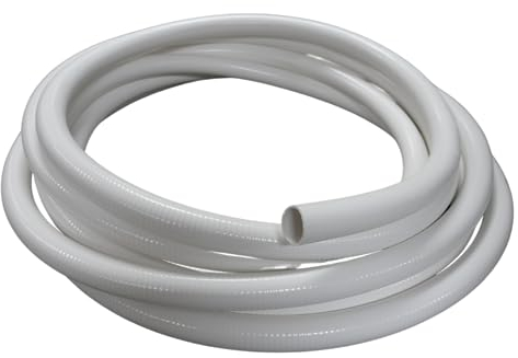 (1 Meter) 1,5 PVC-Flex-Schlauch Spiralschlauch Pumpenschlauch Druckschlauch für Pools Whirlpools chlorbeständig
