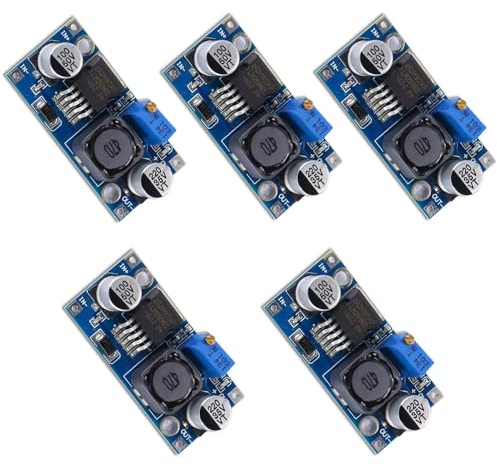 Yizhet Step Down Buck Converter 5 Stück Dc-Dc Modul 3,2-46v Bis 1,25-35v Spannungsregler Einstellbares Netzteil AbwäRtsmodul