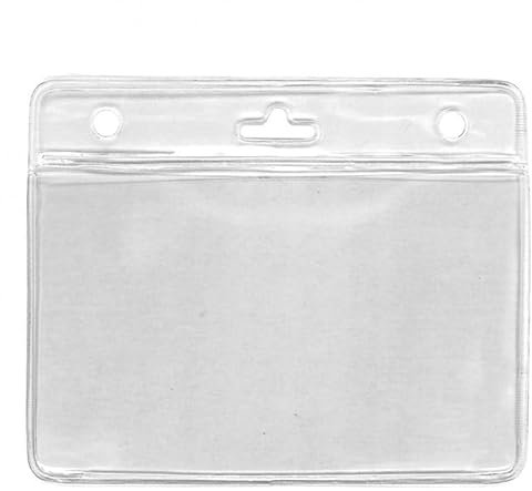 Porte-badge souple pour 2 cartes - Horizontal (lot de 100)