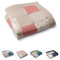 ULLENBOOM Krabbeldecke für Baby 120x120 cm, 100% OEKO-TEX Materialien, Made in EU, Dick & weich gepolstert, Rosa Blüten - ideal als Babydecke & Spieldecke Baby