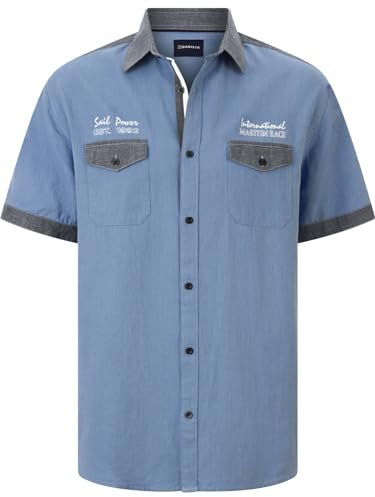 BABISTA Herren Kurzarmhemd Piolasti hellblau, XL - 43/44