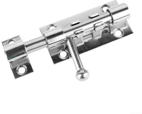 Unsichtbares Sicherheitsschloss, Stainless Steel Gate Bolt Latch, Door Bolts Lock Gate Bolt, Sliding Door Lock Gate Bolt Latch With Hole For Garage Door Bathroom