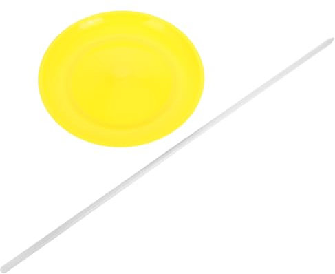 PHENOFICE Piastra Rotante Per Giocoleria Set Completo Con Bastoni Attrezzatura Per Giocoleria Per Spettacoli Circo E Teatrali