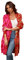 HEYPORK Damen Herbst Winter Warm Bequem Jacke Casual Mode übergangsjacke Mantel Frauen Leopardenmuster Pullover Strickpullover Strickjacke Mittellange Jacke(A Rot, XL)