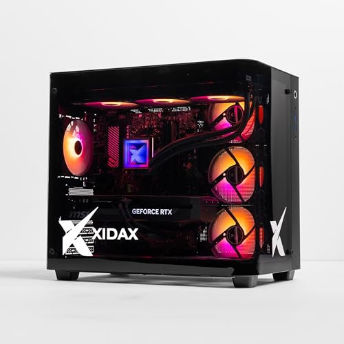 Xidax X6 Onami Gaming PC - AMD Ryzen 7 7800X3D 8c 4.2Ghz (up to 5.0 GHz) | NVIDIA GeForce RTX 5070Ti 32GB (2x16GB) DDR5 5600MHz | 2TB M.2 NVMe | Genuine Windows 11 Home | Assembled & Serviced Utah USA