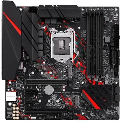 Carte mère Carte mère Fit for ASUS ROG Strix B360-G Gaming Compatible Aura Sync RGB LED, Double connecteur M.2 SATA 6 Gbps, HDMI et DVI