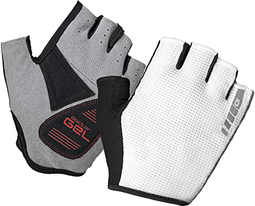 GripGrab EasyRider Gepolsterte Gravel Kurzfinger Fahrradhandschuhe Fingerlose Sommer Rennrad MTB Radsport Handschuhe