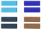 ULLCHRO Unisex Kautschuk Armband Gurtschlaufen Packungen mit 8 14mm Color B