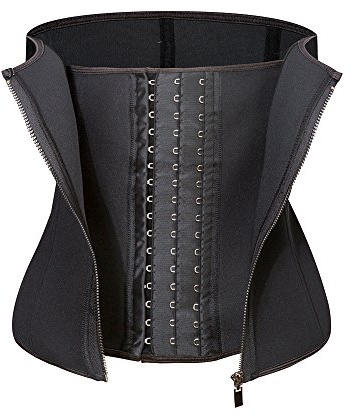 Amazingjoys Waist Trainer Corset for Weight Loss Tummy Control Body Shaper Neoprence Workout Sweat Belt Shapewear for Women