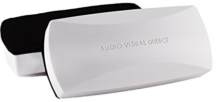 Audio-Visual Direct Premium Magnetic Eraser - for Glass Dry-Erase Boards (White)