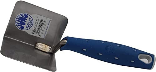 Jung Henkelmann Inneneckenkelle (rostfreier Edelstahl, Softgriff, 90° Winkel, Maße 80x60, Kelle) 28508101