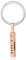 Personnalisé Porte-clés pour Hommes Femmes Nom Bar Porte-clés pour Les filles Gravé Texte Personnalisé BFF Frères Sœurs Famille Amour Cadeaux 318L Inoxydable Acier Bande Pendentif Or rose