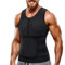 Bingrong Herren Bauchweggürtel Fitnessgürtel Schwitzgürtel Fitness Gürtel Bauchgürtel Abnehmen Verstellbarer Neopren Sauna Gürtel Gewichtsverlust Bauchweg Body Shaper Taille Trimmer (Schwarz, XL)