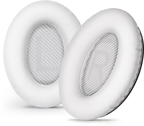 Aurivor Bose Replacement Ear-Pads for Quiet-Comfort 35 QC-35 ii 25 2 15 Headphones, Cushion Kit for Bose SoundLink Around-Ear II Wireless, QC-25/ QC-15/ QC-2 AE2 BA2 Headphones and More