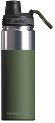 Asobu Alpine Flask Bottle verde, 0.53 L