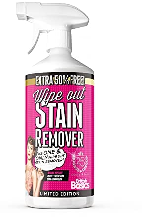 Wipe Out Stain Remover 750ml | Multi Purpose | Multi Surface | Removes all types of Stains | Extra 50% Free!