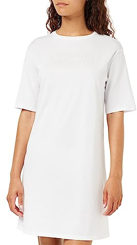 Armani Exchange Women's Sustainable, Classic Fit Casual Dress, Black, Medium