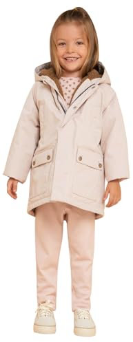 Petit Bateau Parka Mixte Enfant, Rose Saline, 3 ans