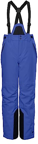 killtec Jungen Funktionshose/Skihose mit abzippbarem Latz KSW 79 BYS SKI PNTS, blau, 152, 37310-000