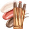 KARLOR Flüssige Contouring stick Highlighter, Gesichts Highlighter Bronze Blush Stick mit Kissen Applicator befestigt, Schimmer lange anhaltende seidige Creme Gesicht Highlighter Bronze Make-up Stick