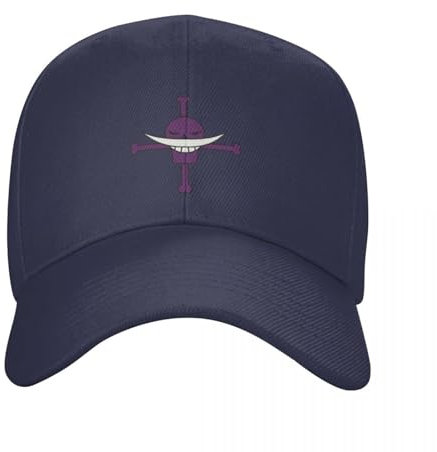 BEABAG Basecap Shirohige Whitebeard Baseball Cap Luxus Cap Ball Cap Snapback Cap Hut für Frauen Männer