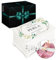 Maverton Scatola musicale portagioie con ballerina - Stampa personalizzata - Carillon portagioie - Jewelkeeper carillon portagioielli per compleanno - Prima Comunione bambina - Giglio