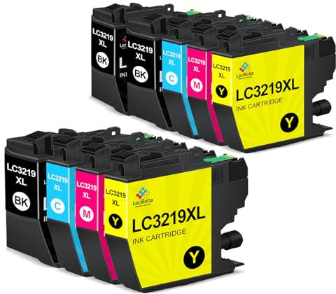 LeciRoba LC3219XL für Brother LC3219XL Tintenpatronen Multipack und Brother LC3217 Tintenpatronen für Brother MFC-J5330DW MFC-J6530DW MFC-J6930DW MFC-J5335DW MFC-J5730DW MFC-J6935DW Drucker (9er-Pack)