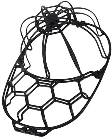 Hat Washer Cage, Cap Washer for Baseball Caps, Hat Cleaning Shaper Protector, Hat Washer for Laundry, Cap Washing Organizer, Hat Washing Holder for Flat and Curved Hats