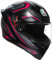 AGV Helm K1 S Sling Matt Black Pink Motorradhelm Integralhelm Sturzhelm, S