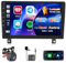 Inefala Radio para Opel Astra 2004-2010 Android 15 2+64G con Wireless Carplay y Android Auto, 9'' Pantalla Táctil Estéreo Radio con Bluetooth 26UI EQ GPS FM/RDS SWC AHD Cámara Inversa