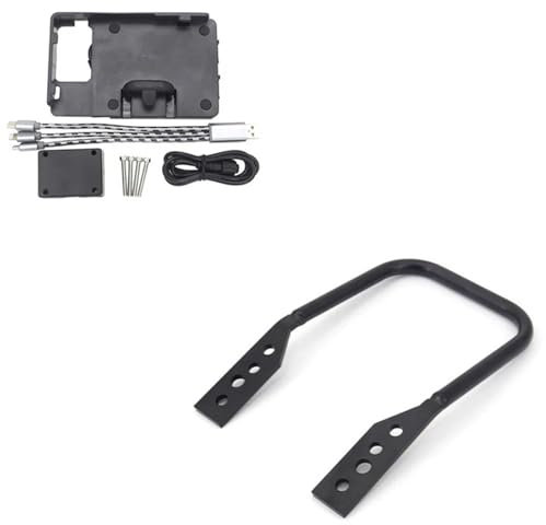 Titulaire Téléphone Support GPS pour Smartphone Moto pour BMW pour F750GS F 750 850 GS F850GS Adventure ADV 2018 2019 2020 2021 2022(Set)