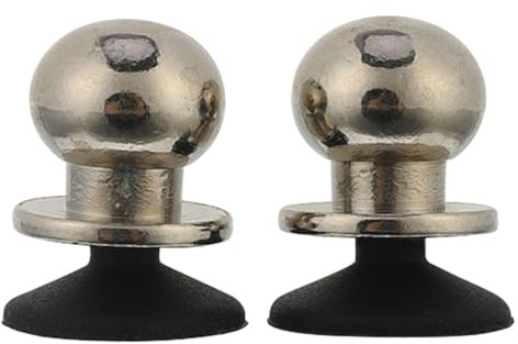 CHILDWEET 2Pcs Large Metal Mobile Game Shortcut Buttons for Phone Tablet High Conductivity and Joystick Controller Strong Suction Shooting Assistant Tool for Touch Screen Gaming