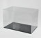 Hansen Vitrine Acryl / Schaukasten / Objektvitrine / Showcase rechteckig, 400x650x400 mm, mit schwarzem Boden