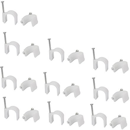 Aexit 20mm Dia Elektrokabel Drahtgebundener Kreis Nagel Clips Befestigungen 20st (77dba85847e817e4442eb1de1f55a61c)